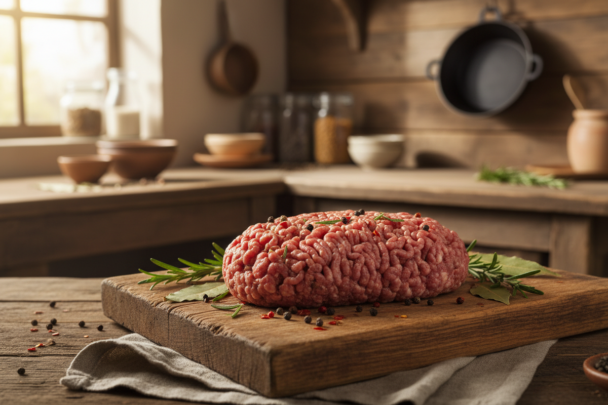 Salt, Pepper, and Sage Ground Sausage