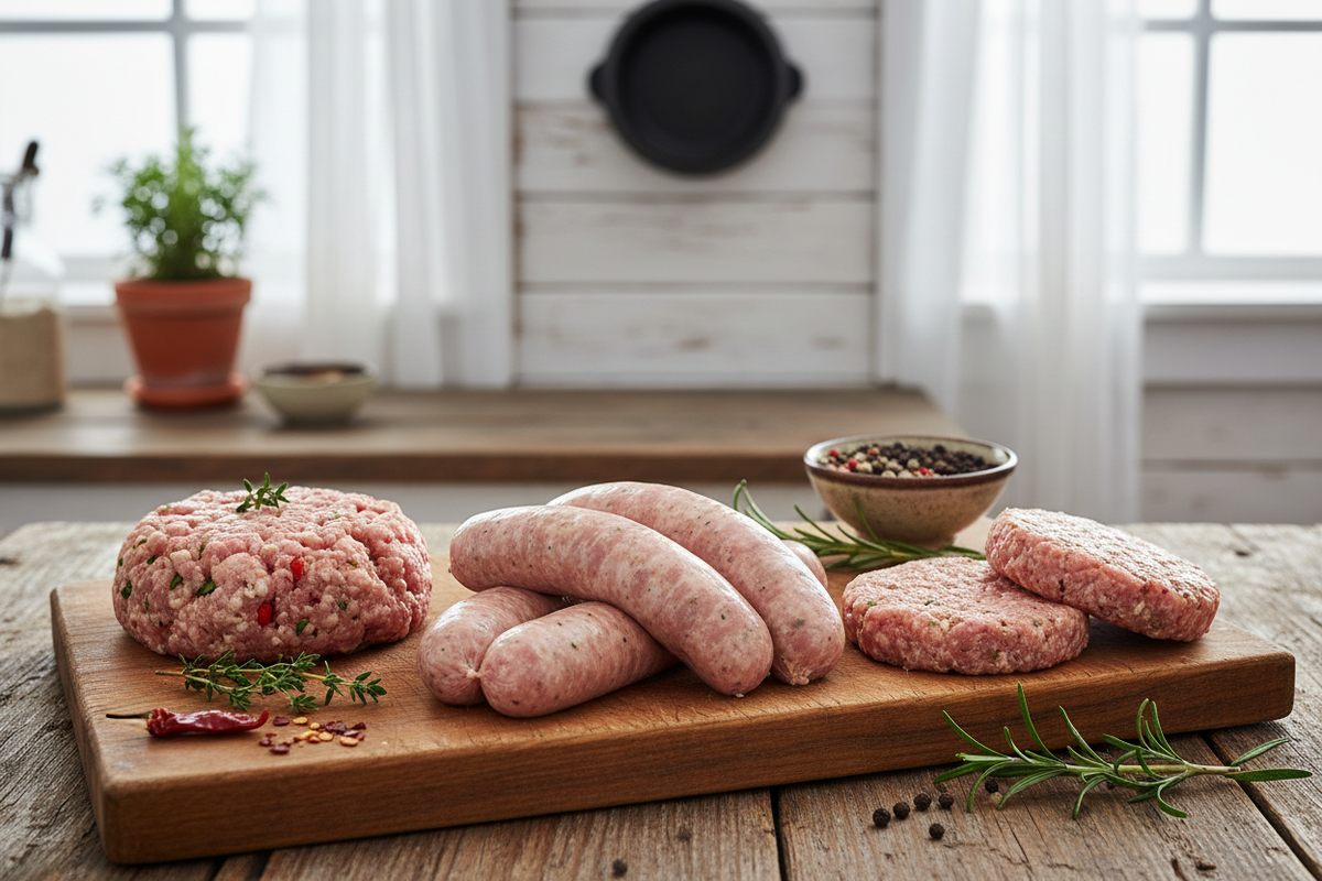 SAUSAGE + BRATS
