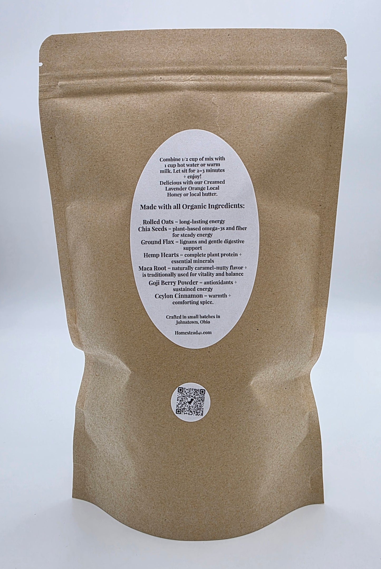Organic Superfood Oatmeal