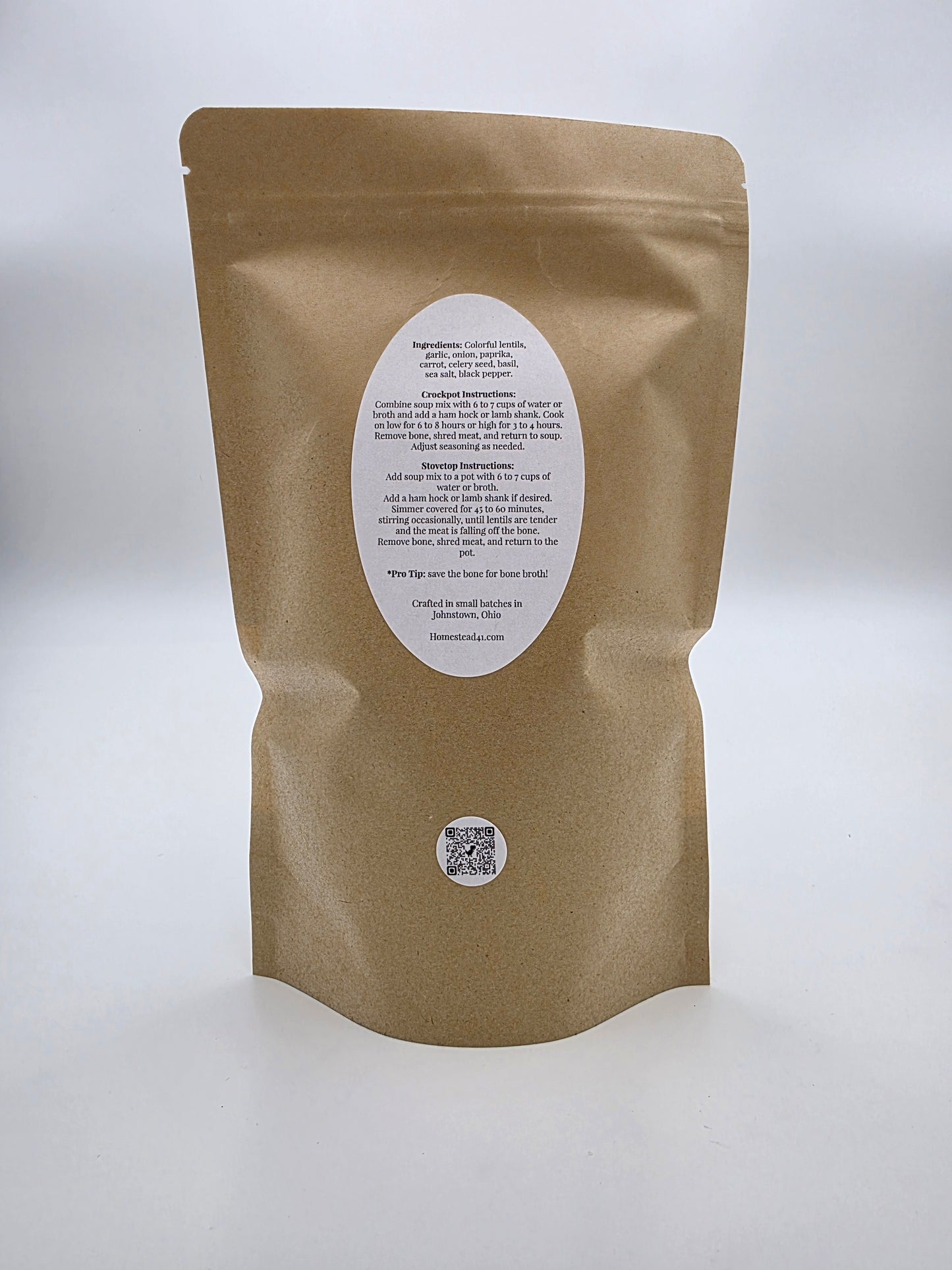 Organic Lentil Soup Mix