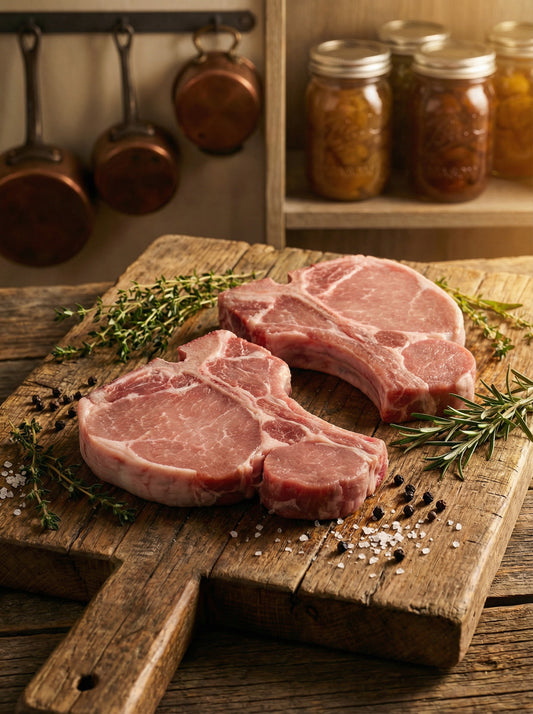 Honey Cajun Bone-in Chops